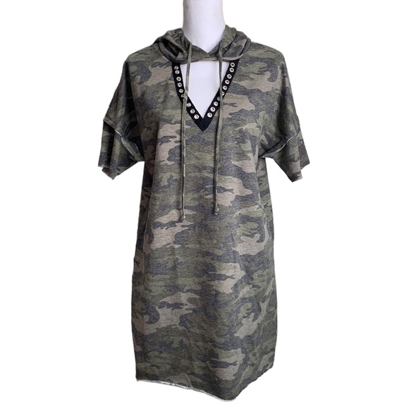 J for Justify Dresses & Skirts - J for Justify Camo Hoodie Dress Size Large